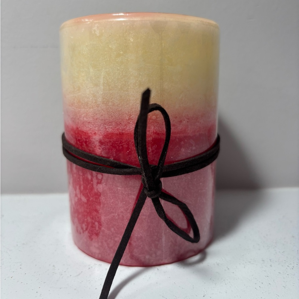 Pier 1 Red Apple Crisp Candle 3x4 New Rare